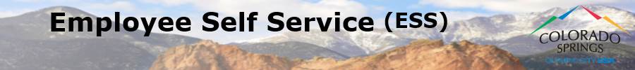 City of Colorado Springs Employee Self Service